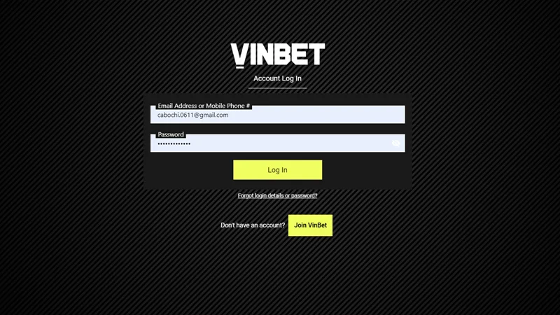 Nhớ thực hiện chuẩn xác các bước khi đăng nhập tại Vinbet