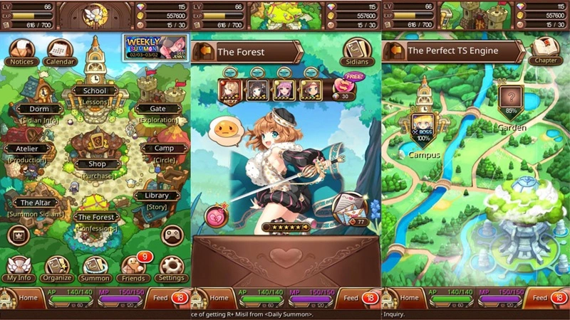 game thẻ bài anime